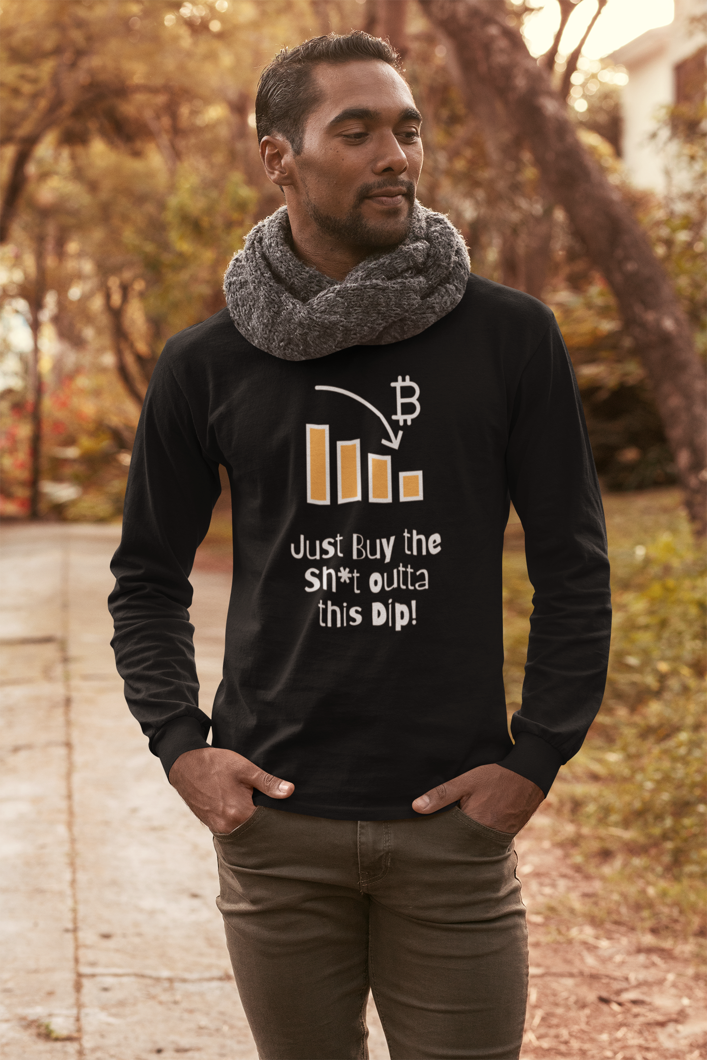 Unboxed Apparel’s stylish t-shirts are full of pizzaz. They are made from 100% cotton that is sure to make you feel comfy and cosy. The sleek placement of trending crypto will make heads turn wherever you go Swanky full sleeves t-shirts are a constant in everyone’s wish list. Whether it’s a cold wind or a scorching sun, it’ll keep you protected in style.