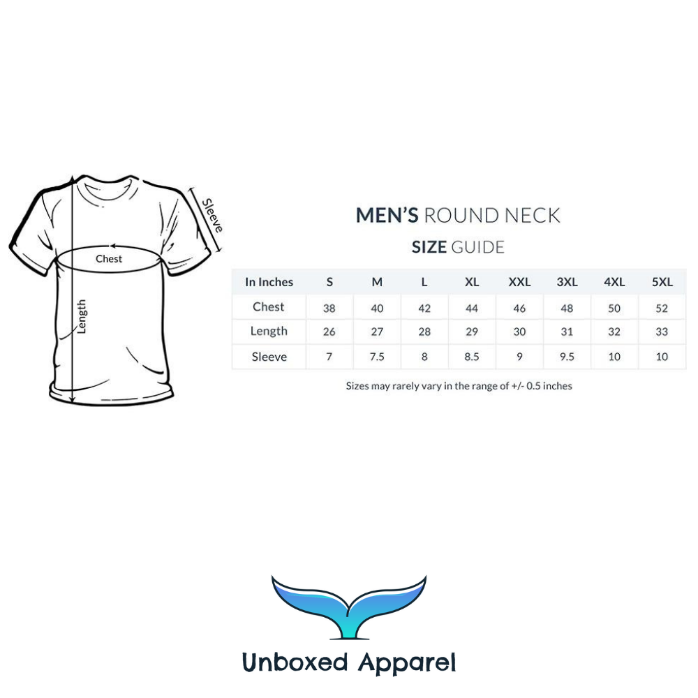 Future Lawyer - Men's Round Neck T-Shirt - Size Guide - If you are an aspiring Lawyer then this T-shirt is just for you. We’ve seen aspiring lawyers going crazy over trendy t-shirts like these. And, the round neck ones top their list. The mod designs, comfy fabric, and unmatchable love for urbane clothing are just some reasons you must check them out.