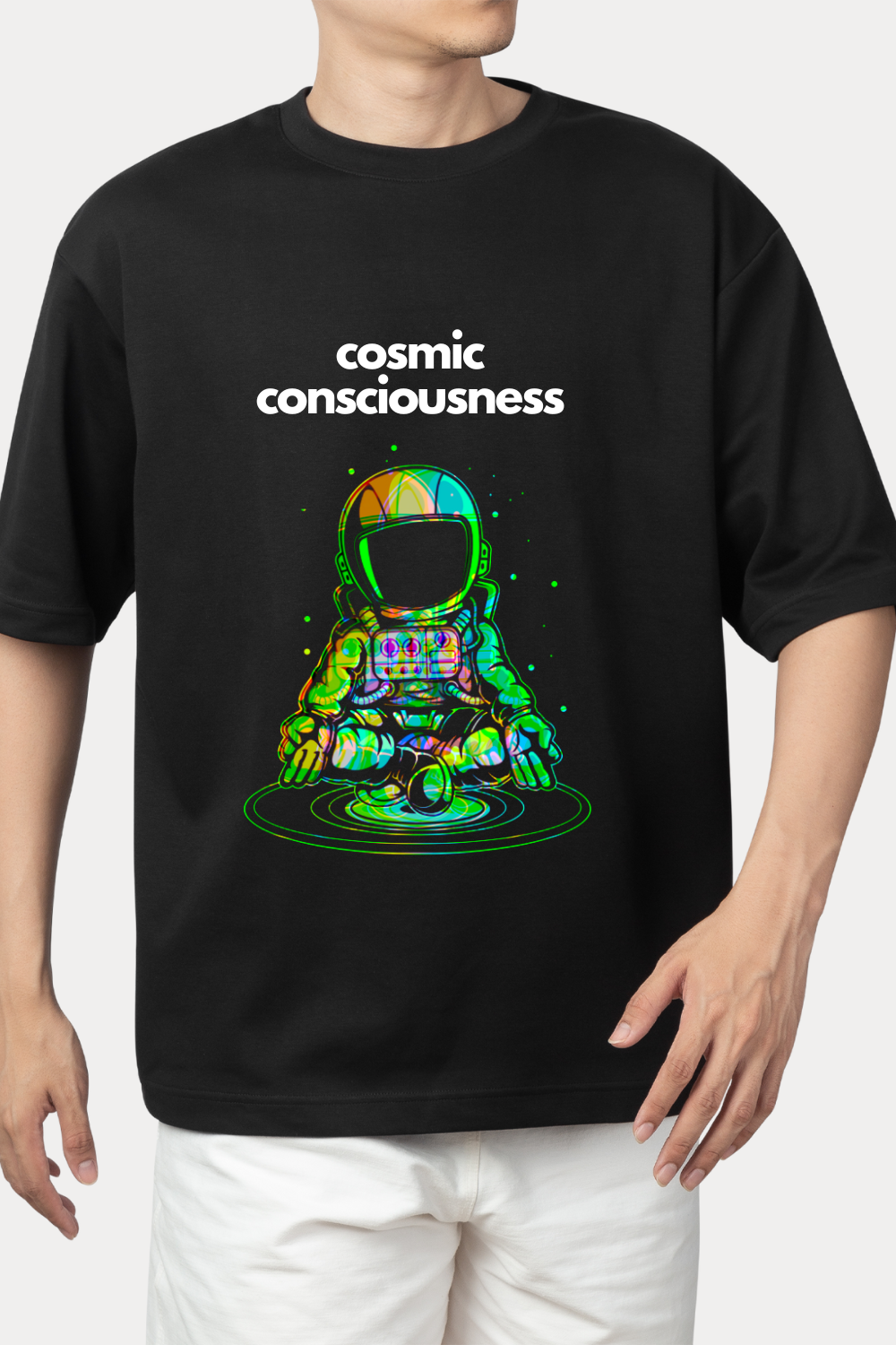 Cosmic Consciousness - Men's Oversized T-Shirt