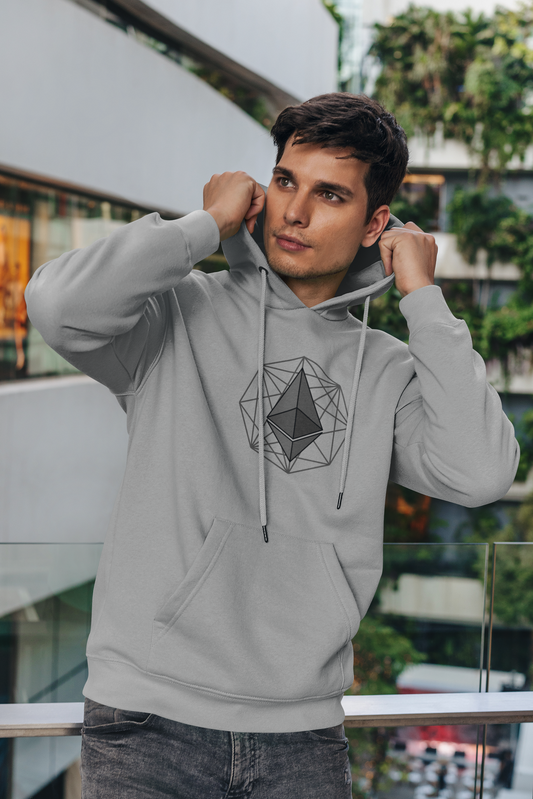 Unboxed Apparel’s stylish Hoodies are full of pizzaz. They are made from 100% cotton that is sure to make you feel comfy and cosy. The sleek placement of trendy crypto designs will make heads turn wherever you go.  Originally made for rebels and introverts, Hoodies are now associated with being “cool”. Hoodies are not just jackets, they are a feeling.