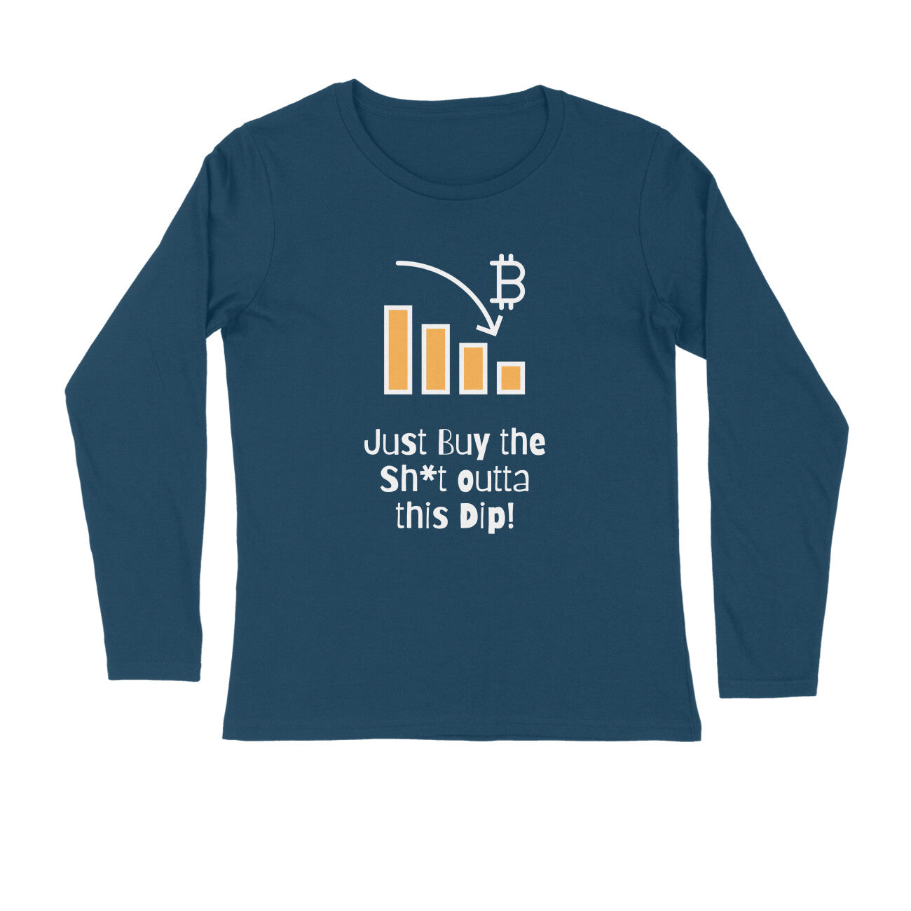 Unboxed Apparel’s stylish t-shirts are full of pizzaz. They are made from 100% cotton that is sure to make you feel comfy and cosy. The sleek placement of trending crypto will make heads turn wherever you go  Swanky full sleeves t-shirts are a constant in everyone’s wish list. Whether it’s a cold wind or a scorching sun, it’ll keep you protected in style.